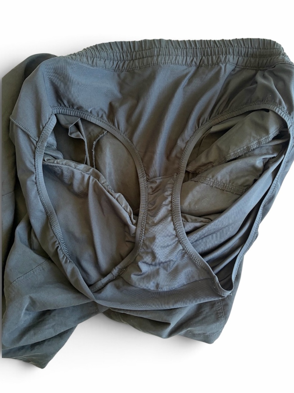 SWIM BY CACIQUE Black Board Swim Shorts Built In Brief Pockets Plus Size 18/20 - Picture 9 of 16